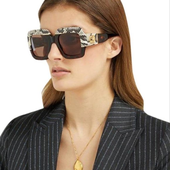gucci black women s seasonal icon gg0484s gg0484s